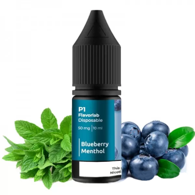 P1 Blueberry Menthol 10мл — Рідина для pod систем (сольовий нікотин)