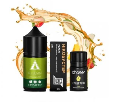 Alchemist FL Easy Peasy — Набор для самозамеса (солевой никотин)