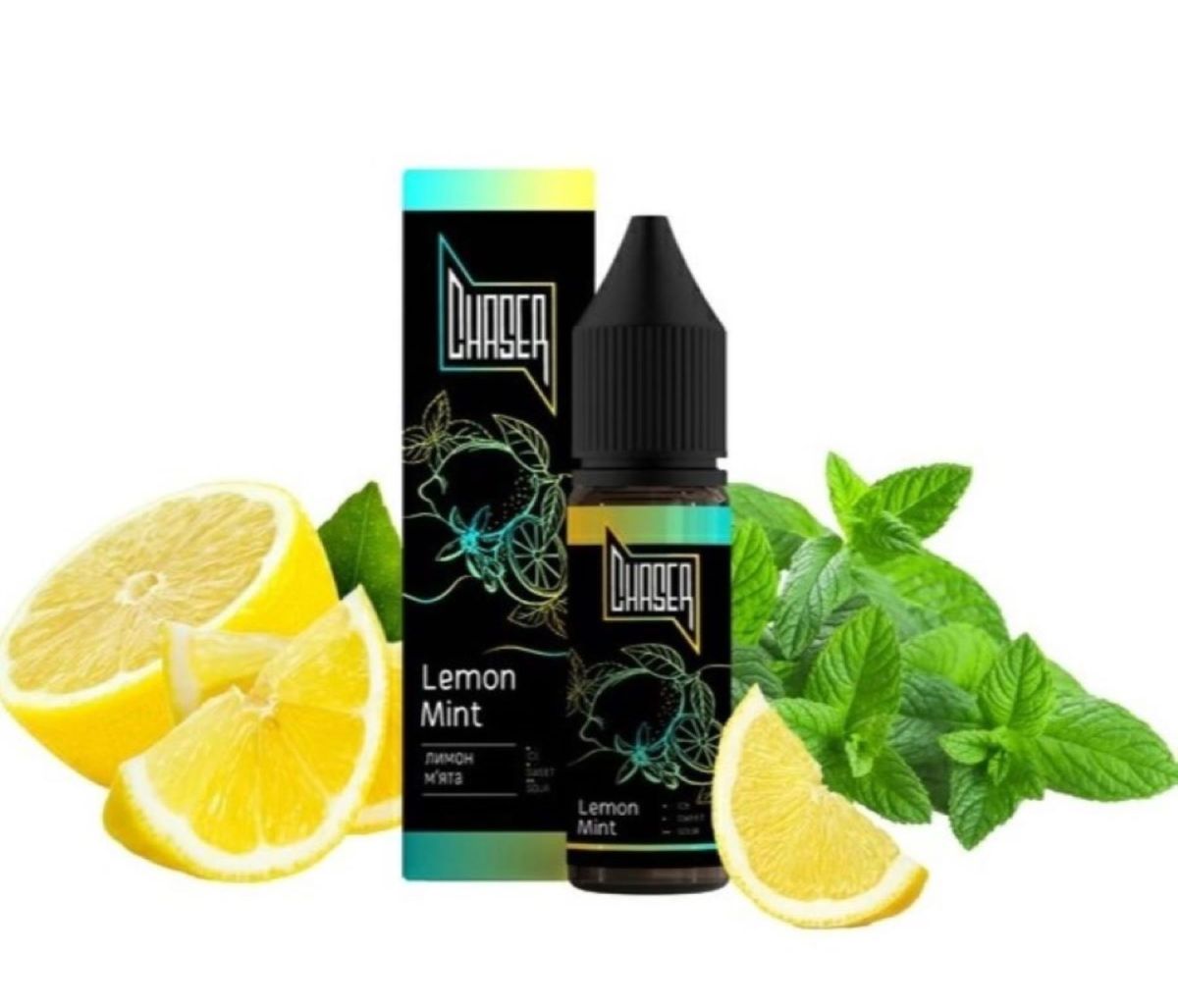 Chaser BLACK Lemon Mint 15мл — Жидкость для pod систем (солевой никотин)