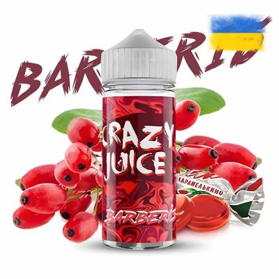 Crazy Juice Barberis 120мл — Жидкость для вейпа (органический никотин)