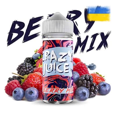 Crazy Juice Berry Mix 120мл — Жидкость для вейпа (органический никотин)