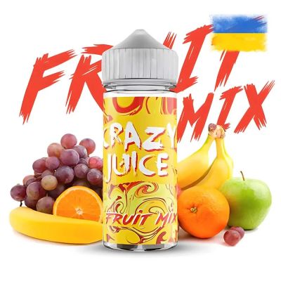 Crazy Juice Fruit Mix 120мл — Жидкость для вейпа (органический никотин)