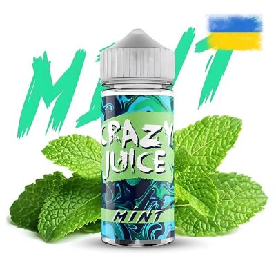 Crazy Juice Mint 120мл — Жидкость для вейпа (органический никотин)