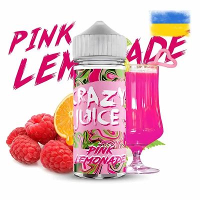 Crazy Juice Pink Lemonade 120мл — Жидкость для вейпа (органический никотин)