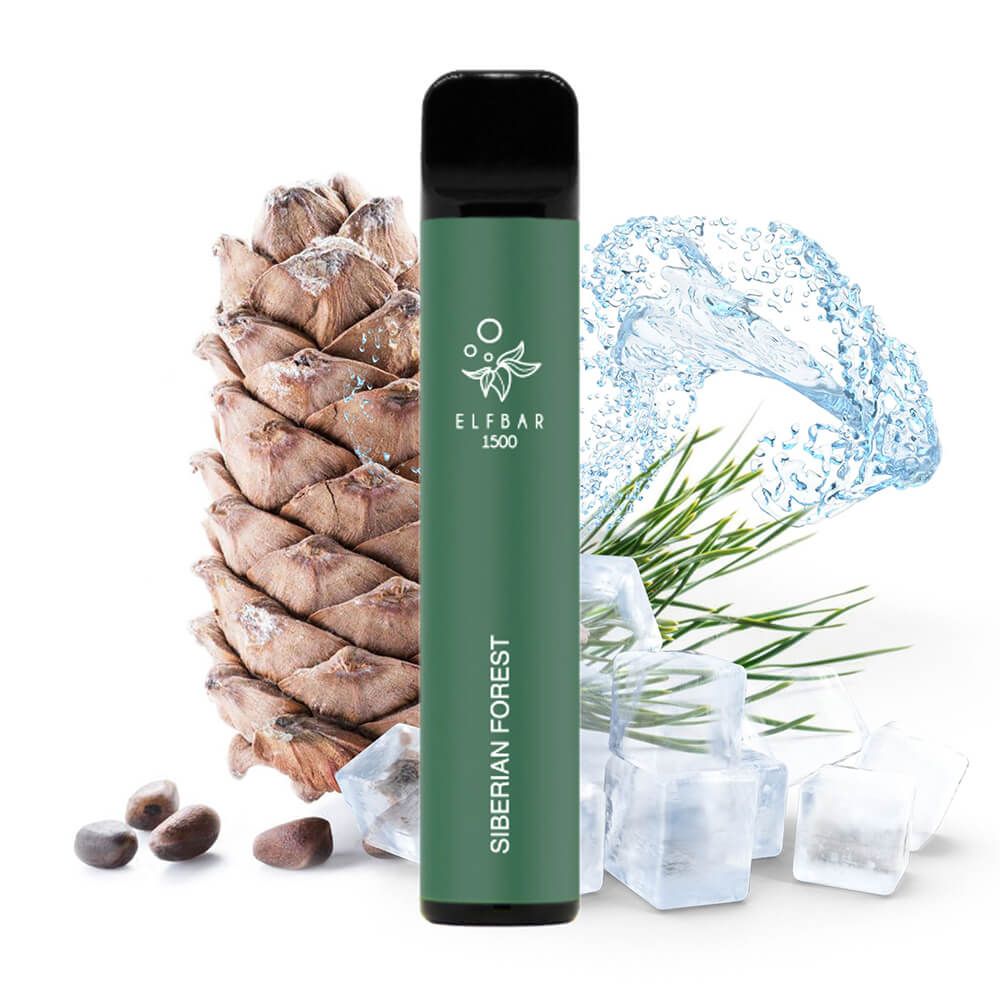 Elf Bar 1500 Ultra Siberia Forest — Одноразова POD-система
