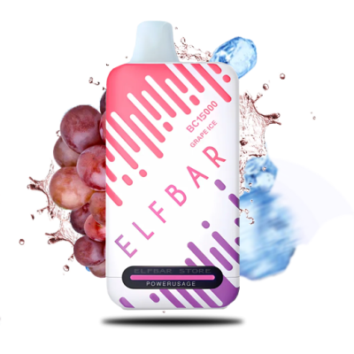 Elf Bar 15000 Grape Ice — Одноразова POD-система