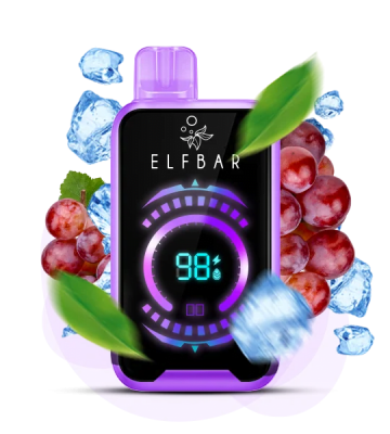 Elf Bar 18000 Grape Ice — Одноразова POD-система