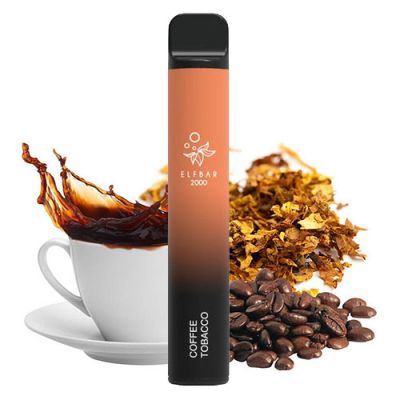 Elf Bar 2000 Coffee Tobacco — Одноразова POD-система
