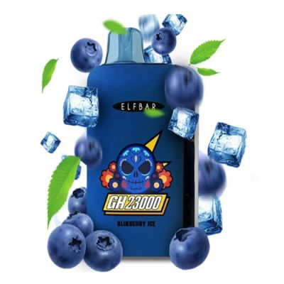 Elf Bar 23000 Blueberry Ice — Одноразовая POD-система