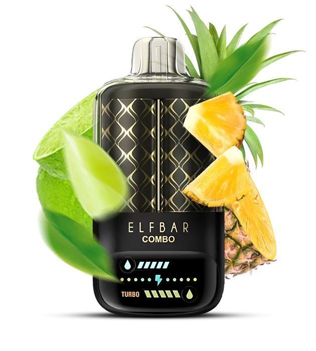 Elf Bar Combo 20000 Lime & Pineapple — Одноразова POD-система