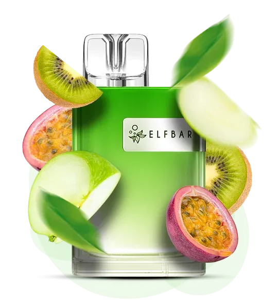 Elf Bar CR8000 Green Apple Passion Fruit Kiwi — Одноразовая POD-система