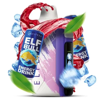 Elf Bar Ice King 30000 Blue Razz Ice — Одноразова POD-система