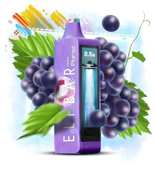 Elf Bar Planet 25000 Grape — Одноразова POD-система