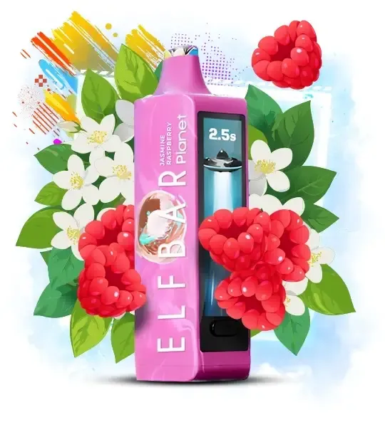Elf Bar Planet 25000 Jasmine Raspberry — Одноразовая POD-система