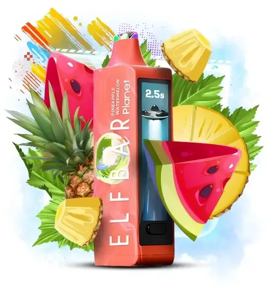Elf Bar Planet 25000 Pineapple Watermelon — Одноразова POD-система