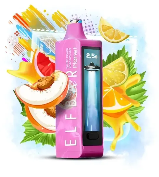 Elf Bar Planet 25000 White Peach Baja Splash — Одноразовая POD-система