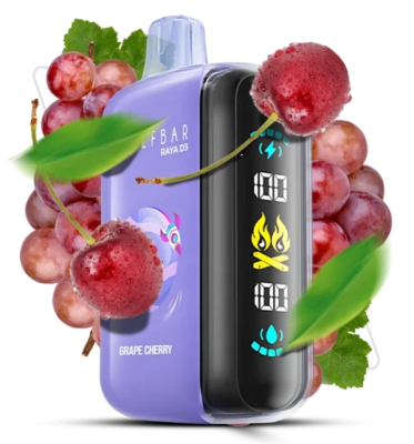 Elf Bar Raya D3 25000 Grape Cherry — Одноразова POD-система