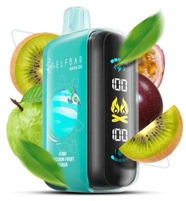 Elf Bar Raya D3 25000 Kiwi Passion Fruit Guava — Одноразовая POD-система