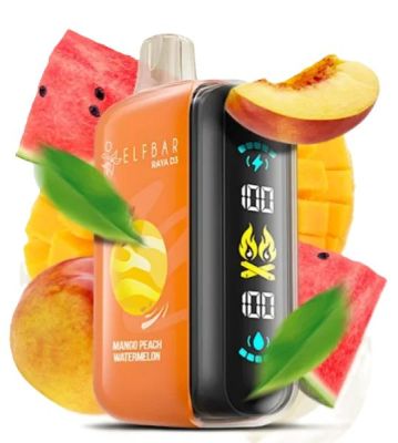 Elf Bar Raya D3 25000 Mango Peach Watermelon — Одноразова POD-система