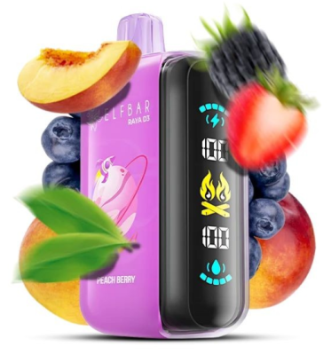 Elf Bar Raya D3 25000 Peach Berry — Одноразова POD-система