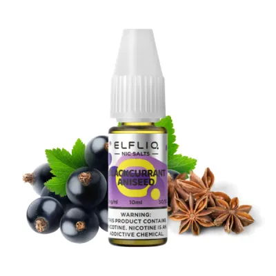 Elfliq Blackcurrant Aniseed 10мл — Жидкость для pod систем (солевой никотин)