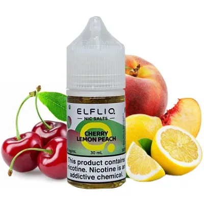 Elfliq Cherry Lemon Peach 30мл — Рідина для pod систем (сольовий нікотин)