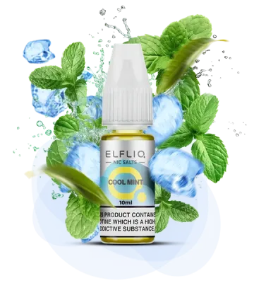 Elfliq Cool Mint 10мл — Жидкость для pod систем (солевой никотин)
