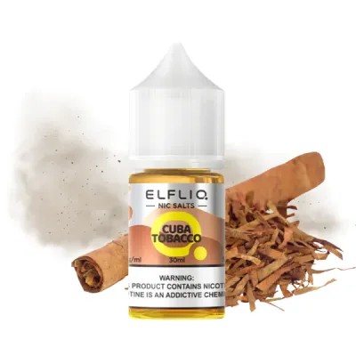 Elfliq Cuba Tobacco 30мл — Жидкость для pod систем (солевой никотин)