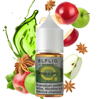Elfliq Double Apple 30мл — Рідина для pod систем (сольовий нікотин)
