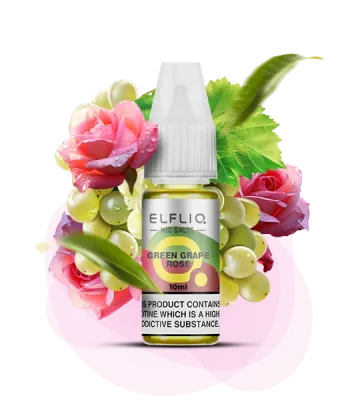 Elfliq Green Grape Rose 10мл — Жидкость для pod систем (солевой никотин)