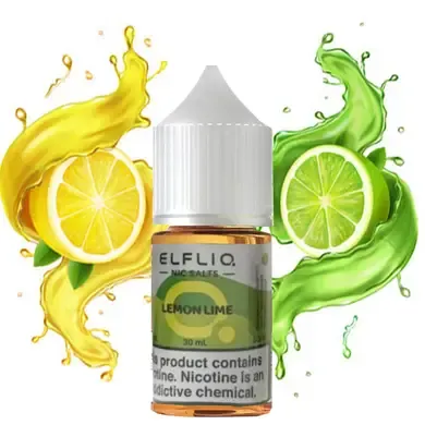 Elfliq Lemon Lime 30мл — Рідина для pod систем (сольовий нікотин)