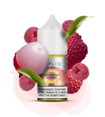 Elfliq Raspberry Lychee 30мл — Рідина для pod систем (сольовий нікотин)