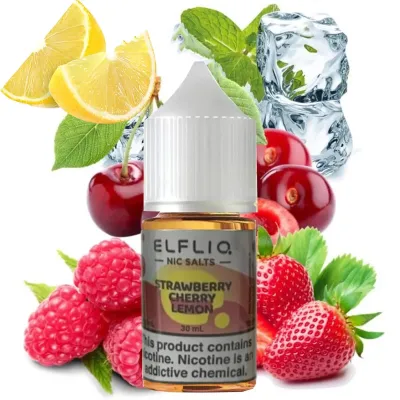 Elfliq Strawberry Cherry Lemon 30мл — Рідина для pod систем (сольовий нікотин)