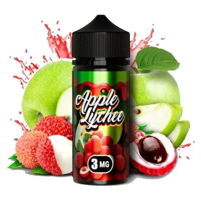 Flamingo Apple Lychee 100мл — Жидкость для вейпа (органический никотин)