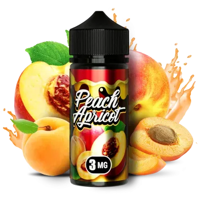 Flamingo Apricot Peach 100мл — Жидкость для вейпа (органический никотин)