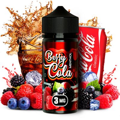 Flamingo Berry Cola 100мл — Жидкость для вейпа (органический никотин)