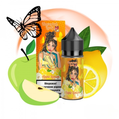 Flavorlab FL350 Lady Apple Lemon 30мл — Набір для самозамісу (сольовий нікотин)