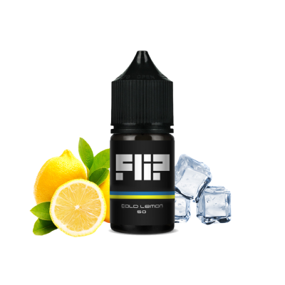 Flip Cold Lemon 30мл — Жидкость для подсистем (солевой никотин)