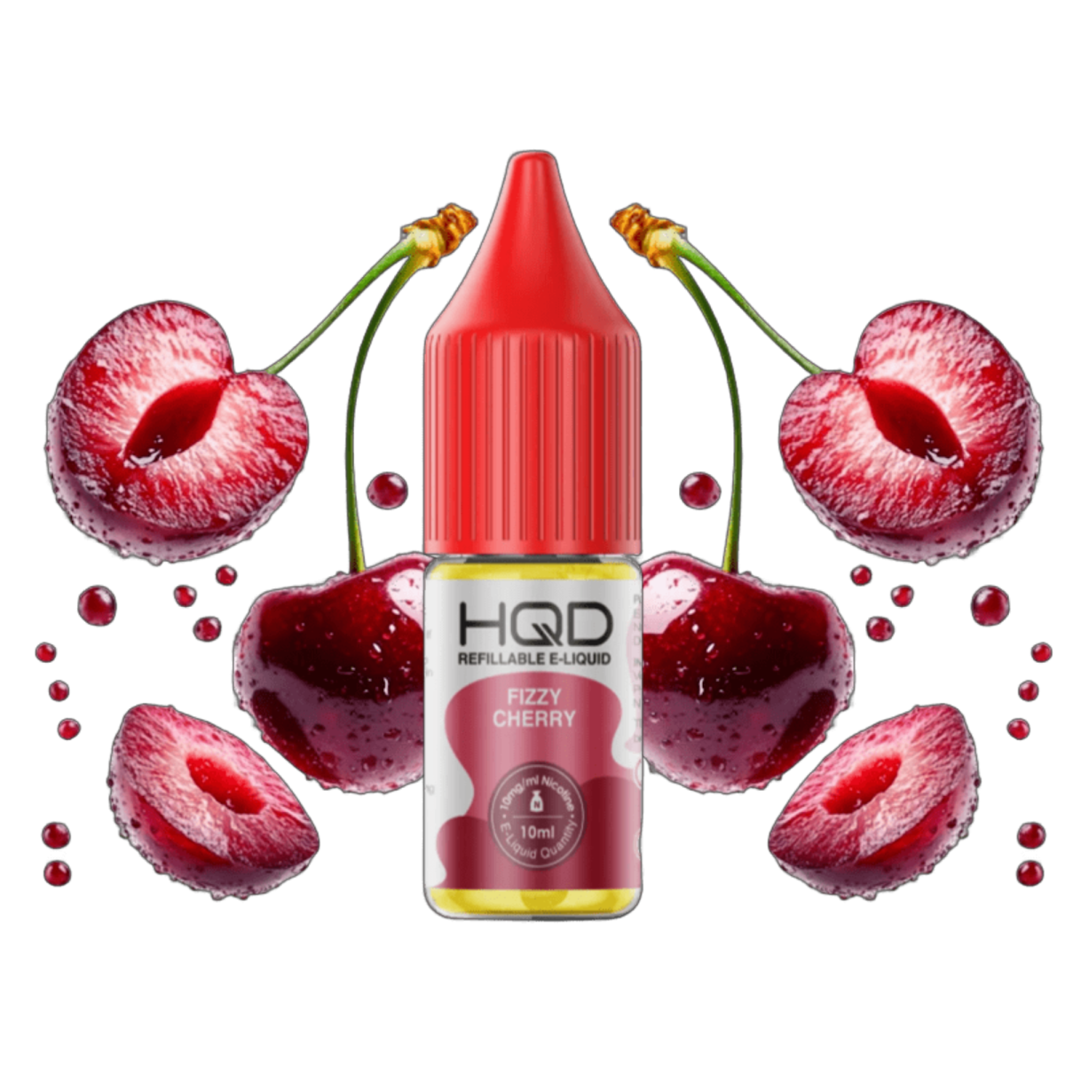 HQD LIQ Fizzy Cherry 10мл — Жидкость для pod систем (солевой никотин)