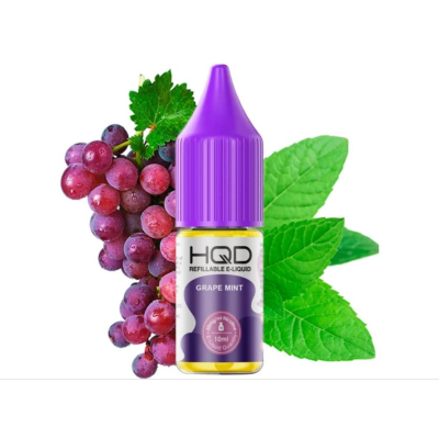 HQD LIQ Grape Mint 10мл — Жидкость для pod систем (солевой никотин)