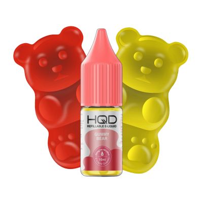 HQD LIQ Gummy Bear 10мл — Жидкость для pod систем (солевой никотин)