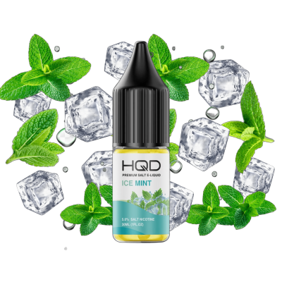 HQD LIQ Ice Mint 10мл — Рідина для pod систем (сольовий нікотин)