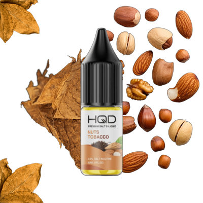 HQD LIQ Nuts Tobacco 10мл — Жидкость для pod систем (солевой никотин)