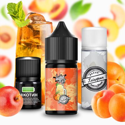 Hype Peach Soda 30мл — Набор для самозамеса (солевой никотин)