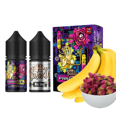 In Bottle Parallel Banana Rose 30мл — Набір для самозамісу (сольовий нікотин)