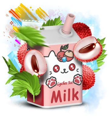 Lavie Milk 7000 Lychee Ice — Одноразовая POD-система