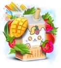 Lavie Milk 7000 Strawberry Mango — Одноразова POD-система