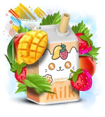 Lavie Milk 7000 Strawberry Mango — Одноразовая POD-система