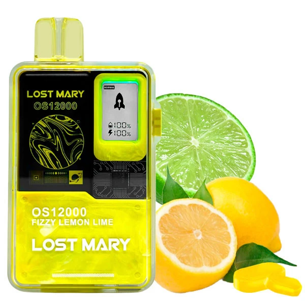 Lost Mary 12000 Fizzy Lemon Ice — Одноразовая POD-система