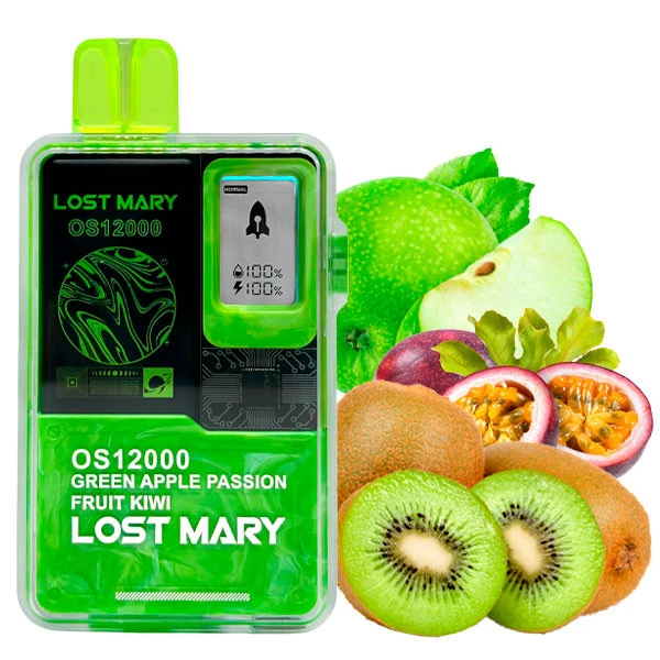Lost Mary 12000 Green Apple Passion Fruit Kiwi — Одноразовая POD-система